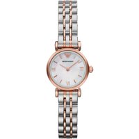 Armani Womens Ladies AR1689 Watch - Silver & Rose Gold Stainless Steel - One Size - Image 2