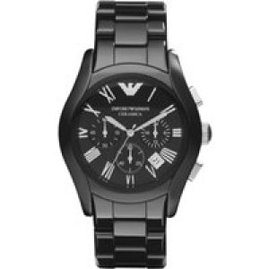 Armani Emporio Mens’ Ceramic Chronograph Watch AR1400 – Multicolour Metal – One Size