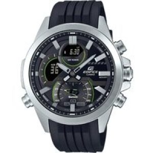 Casio Edifice Mens Black Watch ECB-30P-1AEF Rubber – One Size