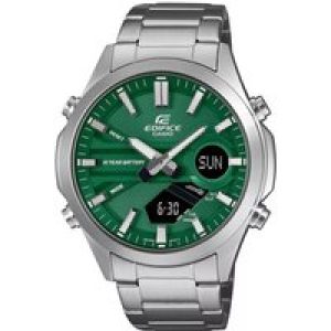 Casio Edifice Mens Silver Watch EFV-C120D-3AEF Stainless Steel (archived) – One Size