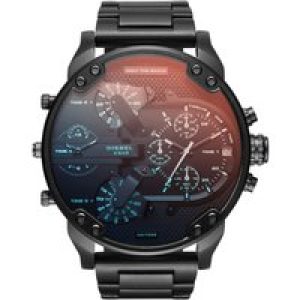 Diesel Mr. Daddy 2.0 Mens Black Watch DZ7395 Stainless Steel – One Size