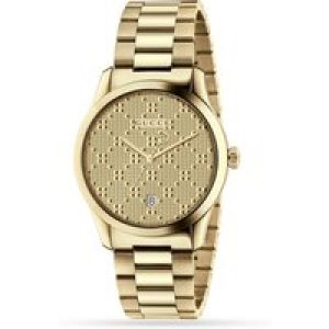 Gucci YA126461 Unisex Watch – Gold Stainless Steel – One Size