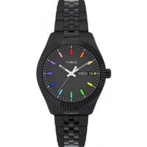 Timex Legacy Rainbow WoMens Black Watch TW2V61700 Stainless Steel (archived) – One Size