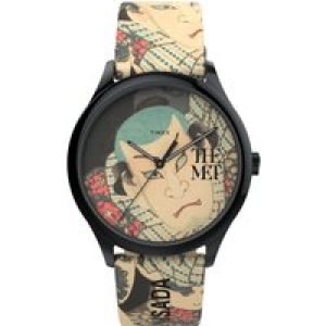 Timex The Met X Nisada Unisex’s Multicolour Watch TW2W25000 Leather (archived) – One Size