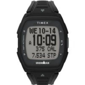 Timex T300 Mens Black Watch TW5M56000 Silicone – One Size
