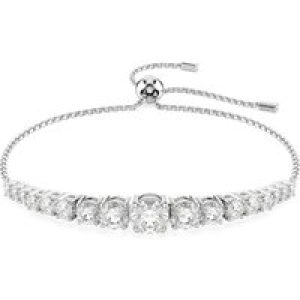 Swarovski Matrix Rhodium Plated Gradient Spherical Minimize Bracelet
