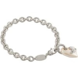 Vivienne Westwood Silver Florentia Pearl Center Bracelet – Silver