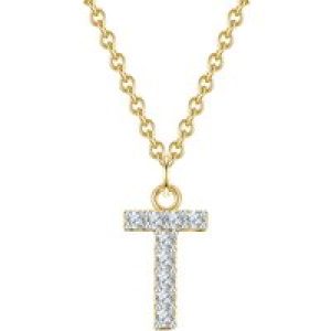 Glanzstücke München Womens Female Sterling Silver Necklace – Gold – One Size