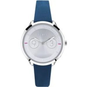 Furla Womens R4251102508 Metropolis 31mm 2H Silver Dial Blue – One Size