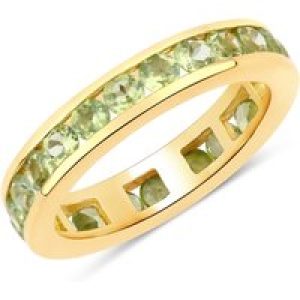 Rafaela Donata Womens Khushi Female Sterling Silver Ring – Gold – Size N