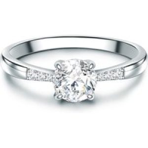 Tresor 1934 Womens Trilani Female Sterling Silver Ring – Size N