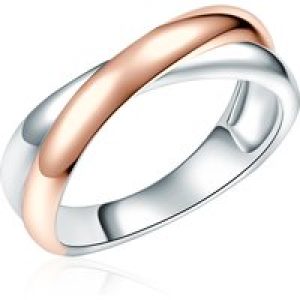 Rafaela Donata Womens Female Sterling Silver Ring – Size M