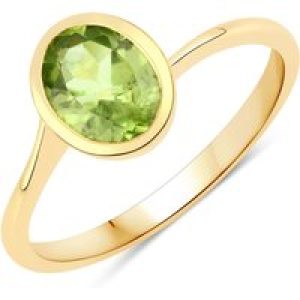Rafaela Donata Womens Khushi Female Sterling Silver Ring – Gold – Size N