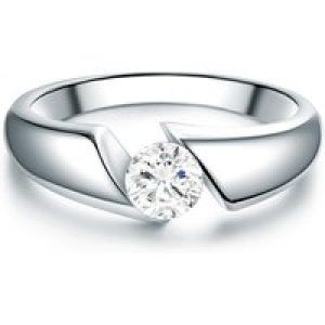 Tresor 1934 Womens Trilani Female Sterling Silver Ring – Size R