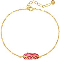 Glanzstücke München Womens Female Sterling Silver Bracelet - Gold - One Size - Image 2
