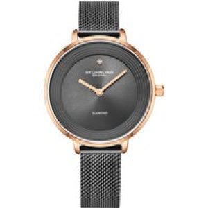 Stührling Womens Symphony 3946 Quartz 37mm Vintage – Gray – One Dimension