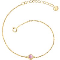 Glanzstücke München Womens Female Sterling Silver Bracelet - Gold - One Size - Image 2