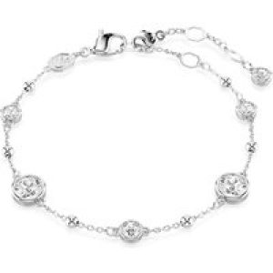 Swarovski Imber Rhodium Plated Spherical Lower Crystal Stud Bracelet