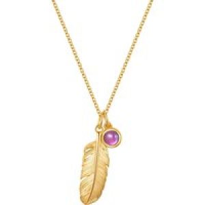 Glanzstücke München Womens Female Sterling Silver Necklace – Gold – One Size
