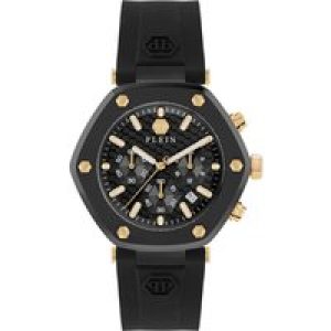 Philipp Plein The Hexagon Chrono Mens Black Watch PWZBA0223 Silicone – One Size