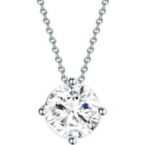 Trilani Womens Female Sterling Silver Necklace – Size 40cm