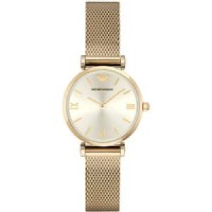 Emporio Armani Womens Ladies’ Watch AR1957 – Black/Gold Metal – One Size