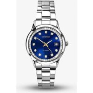 Sekonda Dress Catherine Blue Dial Stone Set Watch 2147