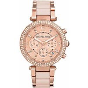 Michael Kors Womens Ladies’ Parker Watch MK5896 – Rose Gold Metal – One Size