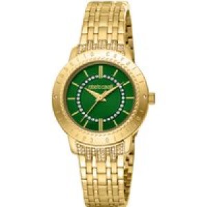 Roberto Cavalli RC5L030M0065 Womens Quartz Dark Green Stainless Steel 5 ATM 32 mm Watch – One Size