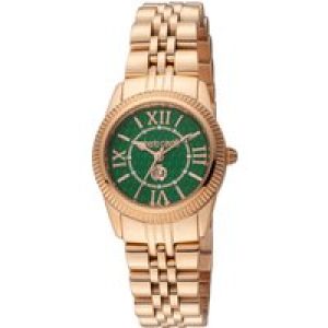 Roberto Cavalli RC5L035M0075 Womens Quartz Dark Green Stainless Steel 5 ATM 28 mm Watch – One Size
