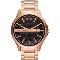 Armani Exchange Hampton Mens Rose Gold Watch AX2449 Stainless Steel (archived) - One Size - Image 2