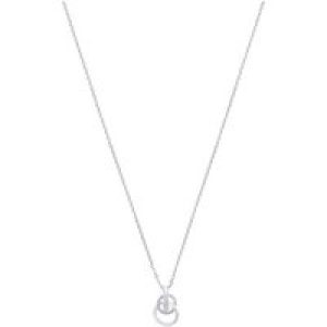 Argento Silver Small Connected Circle Necklace – 925 Silver