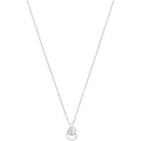 Argento Silver Small Connected Circle Necklace - 925 Silver - Image 2