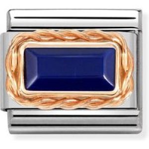 Nomination Blue Lapis Baguette Stone Allure