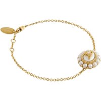 Vivienne Westwood Gold Amaya Halo Pearl Bracelet - Gold - Image 2