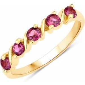 Rafaela Donata Womens Khushi Female Sterling Silver Ring – Gold – Size N