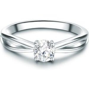 Tresor 1934 Womens Trilani Female Sterling Silver Ring – Size N