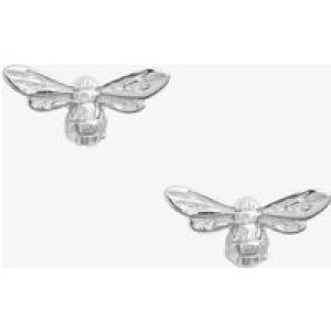Olivia Burton Lucky Bee Silver Stud Earrings OBJAME22N