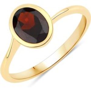 Rafaela Donata Womens Khushi Female Sterling Silver Ring – Gold – Size R
