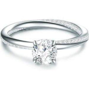Tresor 1934 Womens Trilani Female Sterling Silver Ring – Size N