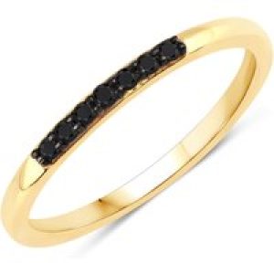 Rafaela Donata Womens Khushi Female Sterling Silver Ring – Gold – Size N