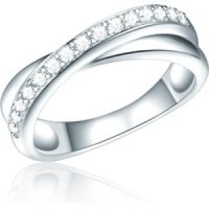 Rafaela Donata Womens Female Sterling Silver Ring – Size R