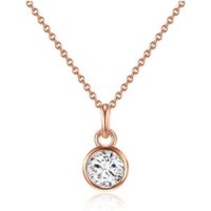 Rafaela Donata Womens Female Sterling Silver Necklace – Rose Gold – Size 50 cm