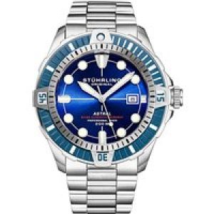 Stührling Mens Automatic Astral 1005 45mm Watch – Blue – One Size