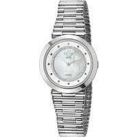 Gv2 Womens Burano Swiss Quartz MOP Dial Stainless Metal Bracelet Diamond Watch - Silver - One Dimension - Image 2