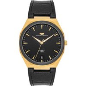 Rhodenwald & Söhne Mens Stainless-steel Watch – Black – One Dimension