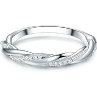 Tresor 1934 Womens Trilani Feminine Sterling Silver Ring - Dimension I - Image 2