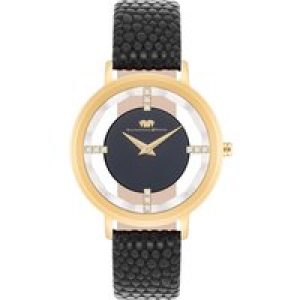 Rhodenwald & Söhne Womens Feminine Authentic leather-based Watch 36,0 mm – Gold Stainless Metal (archived) – One Dimension