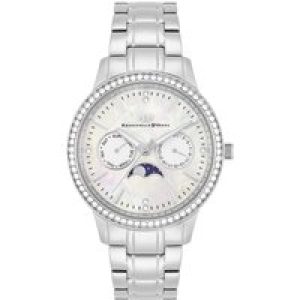 Rhodenwald & Söhne Womens Feminine Stainless-steel Watch 38,0 mm – Silver Stainless Metal (archived) – One Dimension