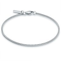 True Rebels Mens Male Chrome steel Bracelet - Silver Stainless Metal (archived) - Dimension 19 cm - Image 2